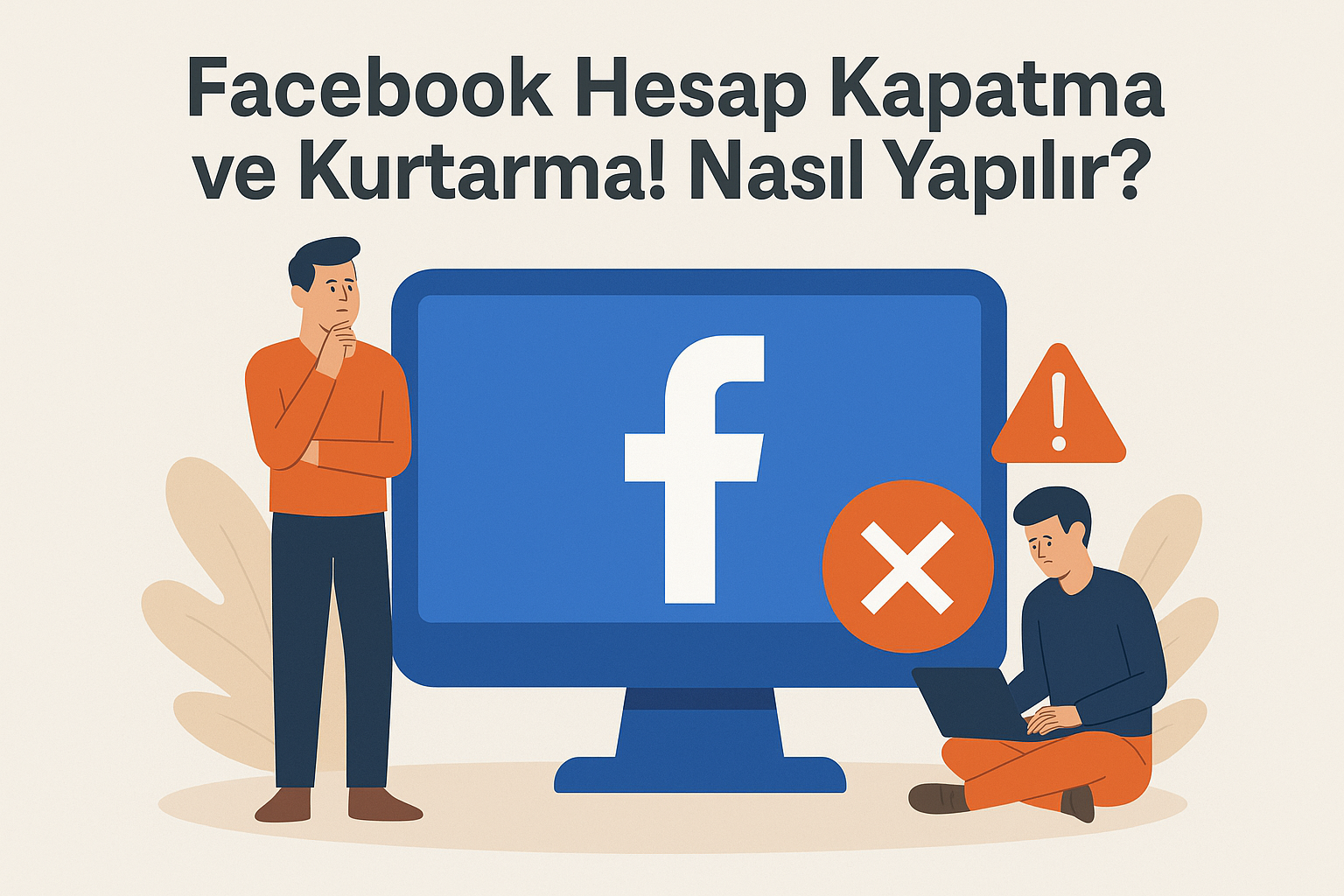 Facebook Hesap Kapatma ve Kurtarma! Nasıl Yapılır?