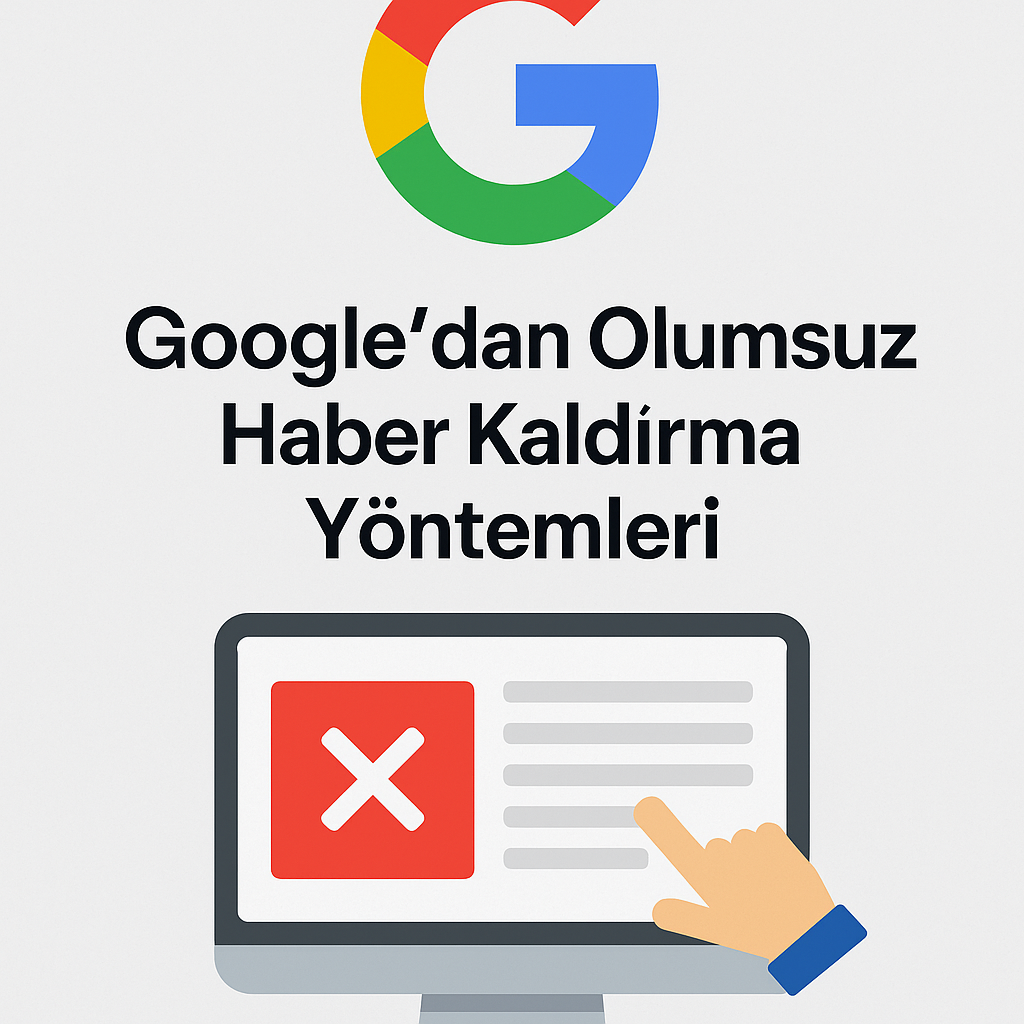 Google’dan Olumsuz Haber Kaldırma Yöntemleri
