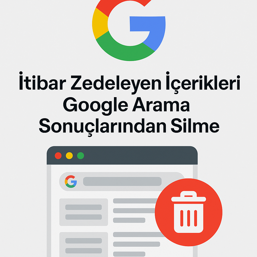 İtibar Zedeleyen İçerikleri Google Arama Sonuçlarından Silme